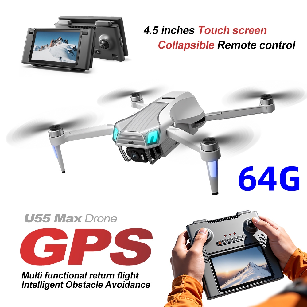 NCZOBOE U55 Drone Professional - Drone Gimbal 2 Axis 评论和价格